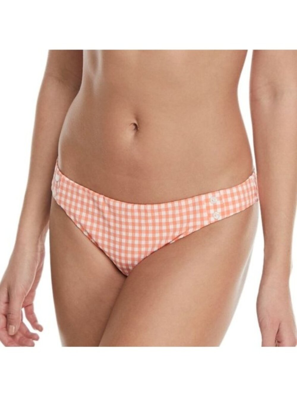 Nanette Lepore Capri Gingham Charmer Swim Bikini Bottom